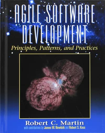 Cover of Agile Software Development: Principles, Patterns, and Practices