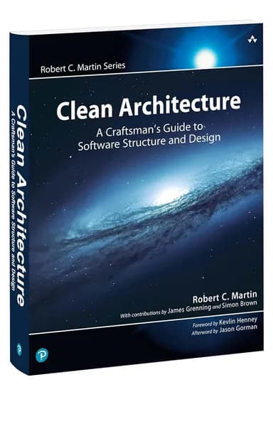 Cover of Clean Architecture: A Craftsman's Guide to Software Structure and Design