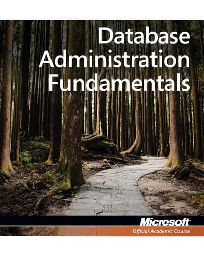 Cover of Database Fundamentals, Exam 98-364